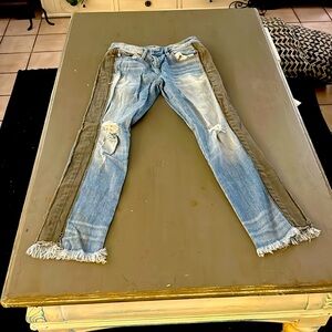 Dear John Jeans. Erin Slim Straight. Ankle Length. Size 24.